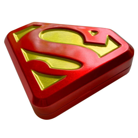 DC Comics - Superman S-Shield Metal Tin - Sour Cherry Candy