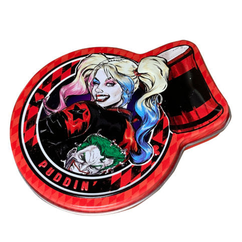 DC Comics - Harley Quinn Metal Tin - Sour Cherry Candy