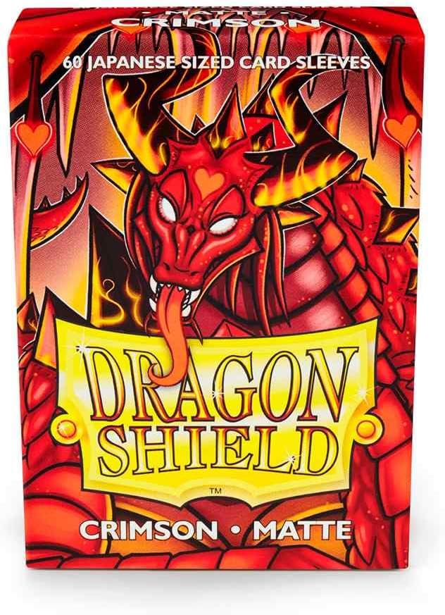 Dragon Shield - Japanese Matte Crimson - 60