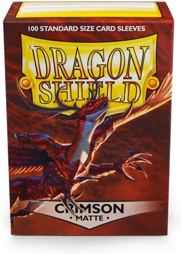 Dragon Shield - Standard Matte Crimson - 100