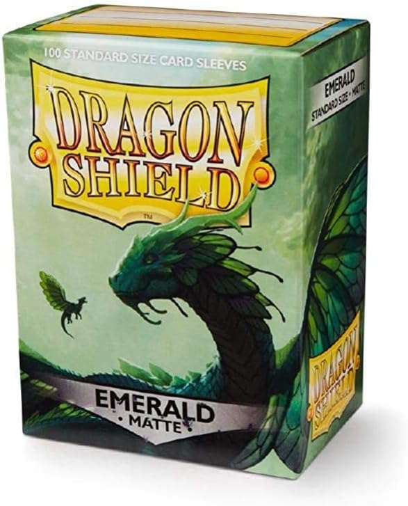 Dragon Shield - Standard Matte Emerald - 100