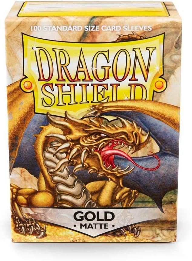 Dragon Shield - Standard Matte Gold - 100