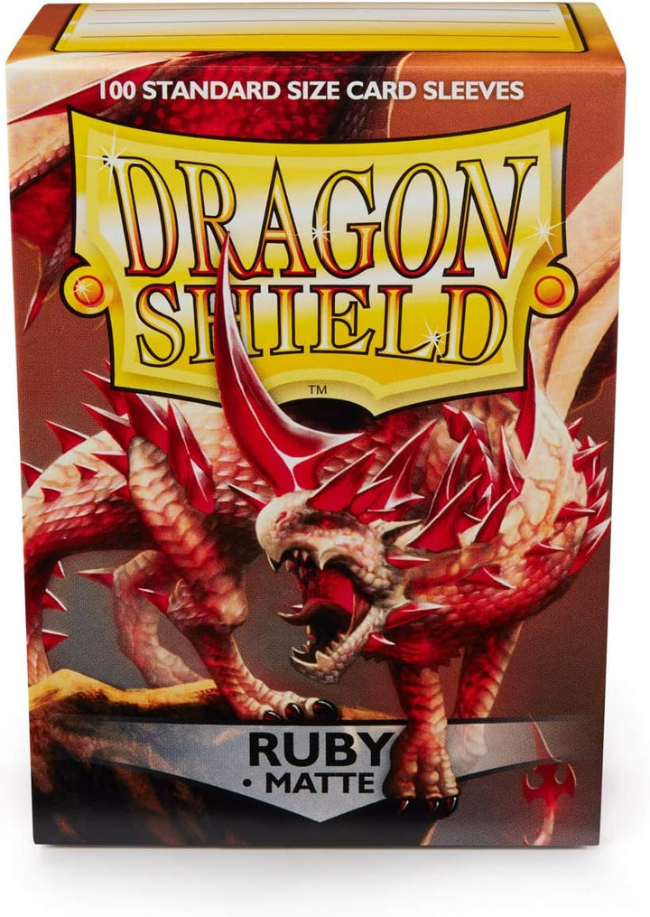 Dragon Shield - Standard Matte Ruby - 100