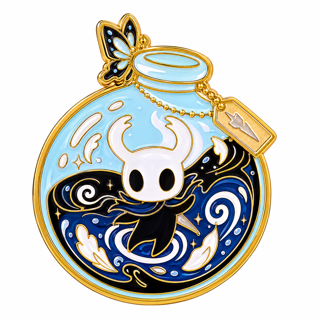 Hollow Knight Bottle Lapel Pin