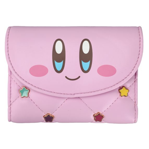 Nintendo - Kirby Coloured Stars Quilted Trifold Wallet