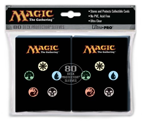 Ultra Pro -  Standard Mana Symbol Deck Protector Sleeves - 80